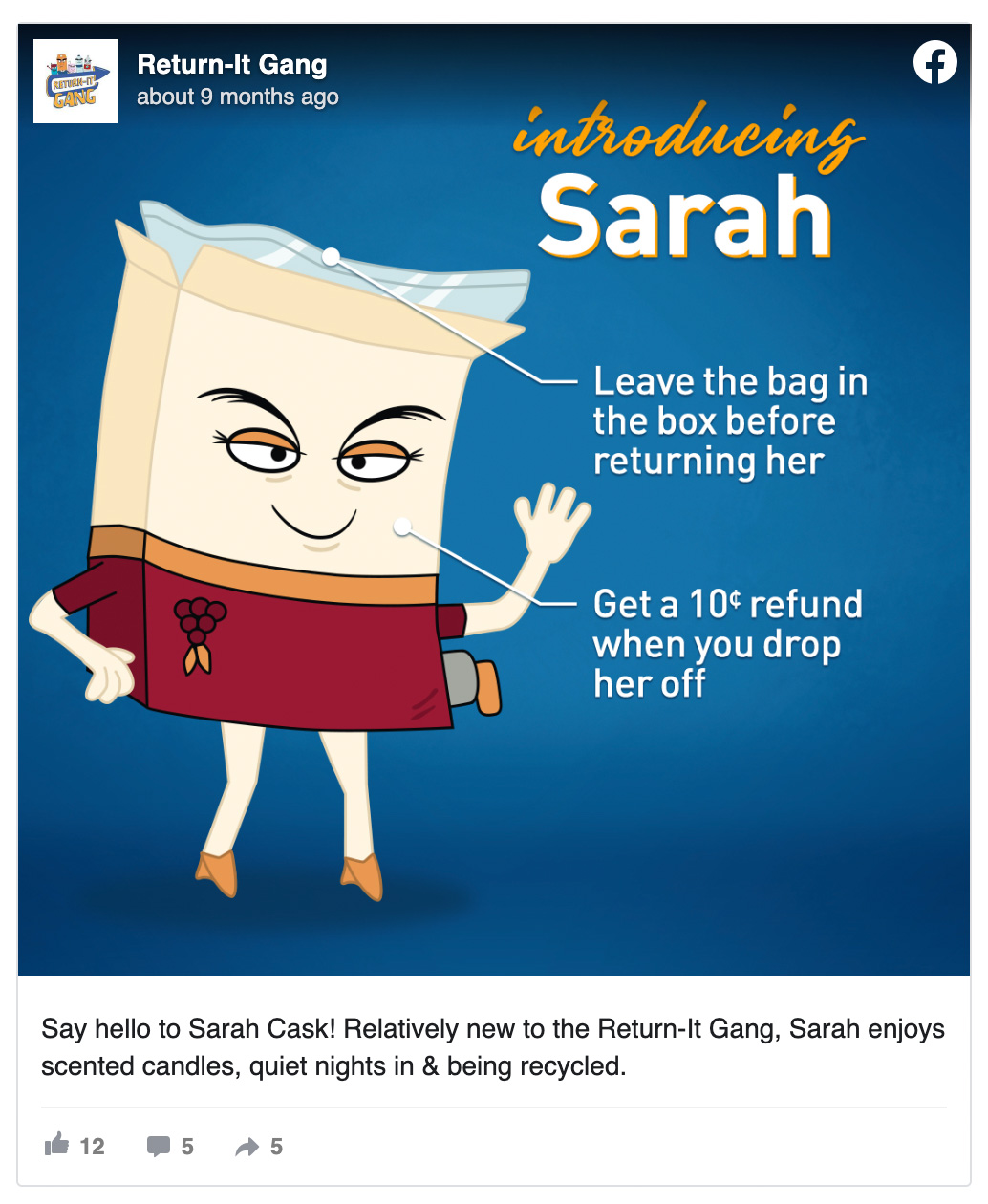 Sarah Cask Bag-In-A-Box