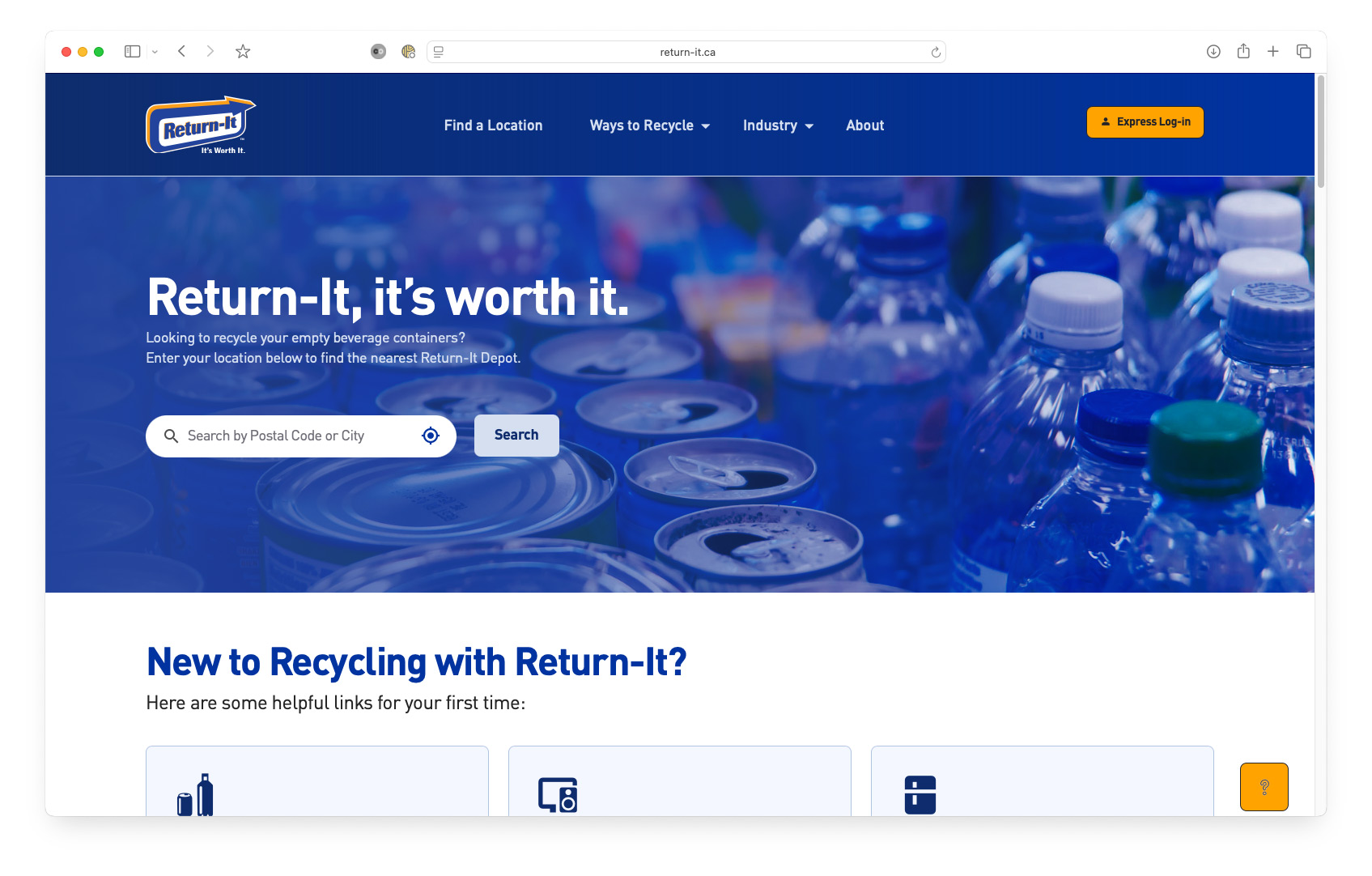 Return-It.ca and Return-It Blog